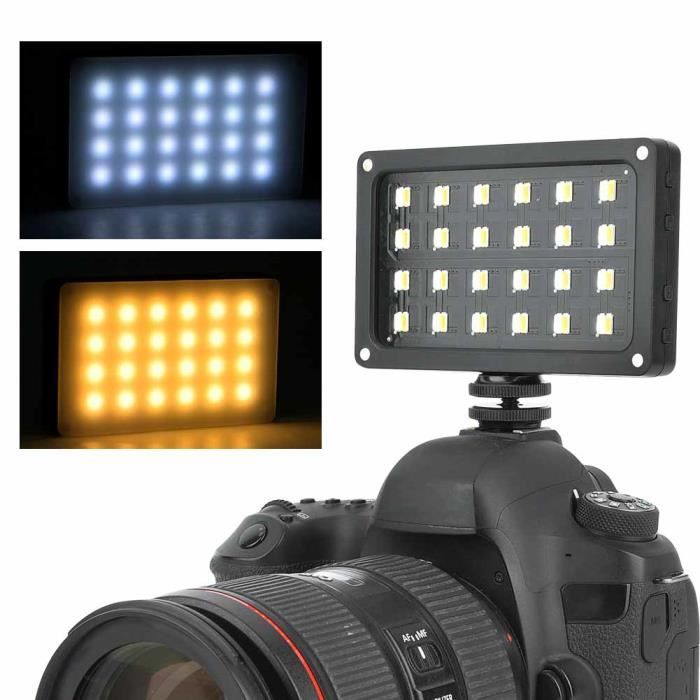 Goshyda 2500K-8500K LED Fill Light, Dimmable On Camera Video Lamp Lighting Oled Display With 1 4 Inch Thread Mount For Tripod Lamp Holder Stabilizer Extension Accessory Etc - View #9