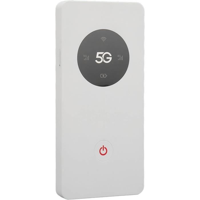 5G WiFi Mobile Hotspot, WiFi Router di Copertura Locale e Internazionale per Viaggi, 2,4 GHz e 5,8 GHz Wi Fi Supports per 16 Dispositivi e Schede SIM 5G WiFi Mobile Hotspot, WiFi Router di Copertura Locale e Internazionale per Viaggi, 2,4 GHz e 5,8 GHz Wi Fi Supports per 16 Dispositivi e Schede SIM