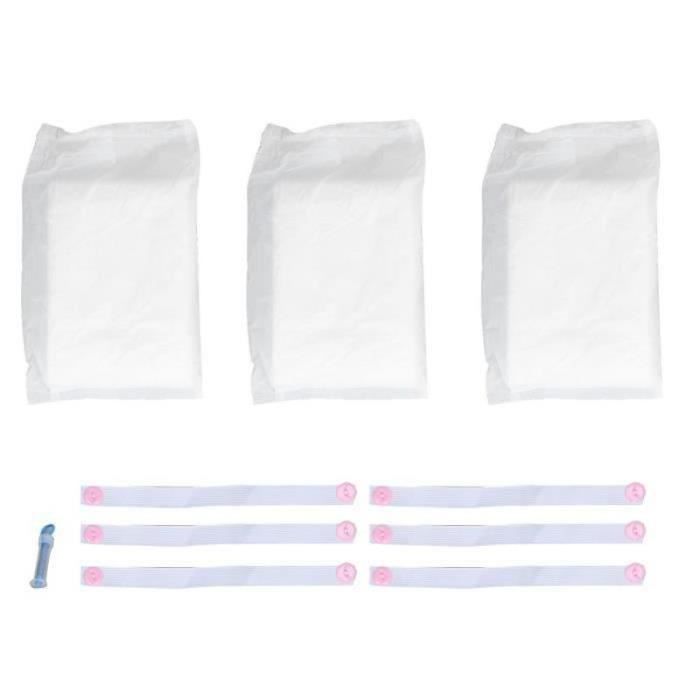 Cikonielf serviettes périodiques 3 pièces tampon menstruel postpartum