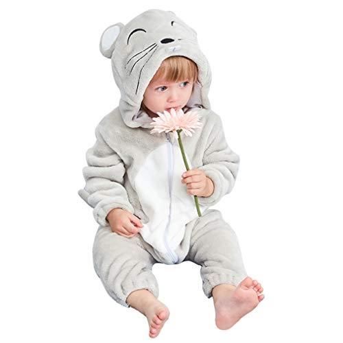 Surpyjama à imprimé fleuri bébé fille en polaire 5797402080