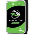SEAGATE - Disque dur Interne HDD - BarraCuda - 4To - 5 400 tr/min - 3.5"-1