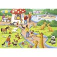 Puzzle Animaux - RAVENSBURGER - Un Jour au Zoo - 24 pièces - Multicolore - Mixte-1