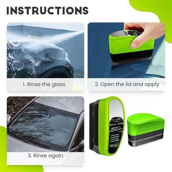 Nettoyant Pour Vitres De Voiture, Liquide De Nettoyage Pour Vitres De