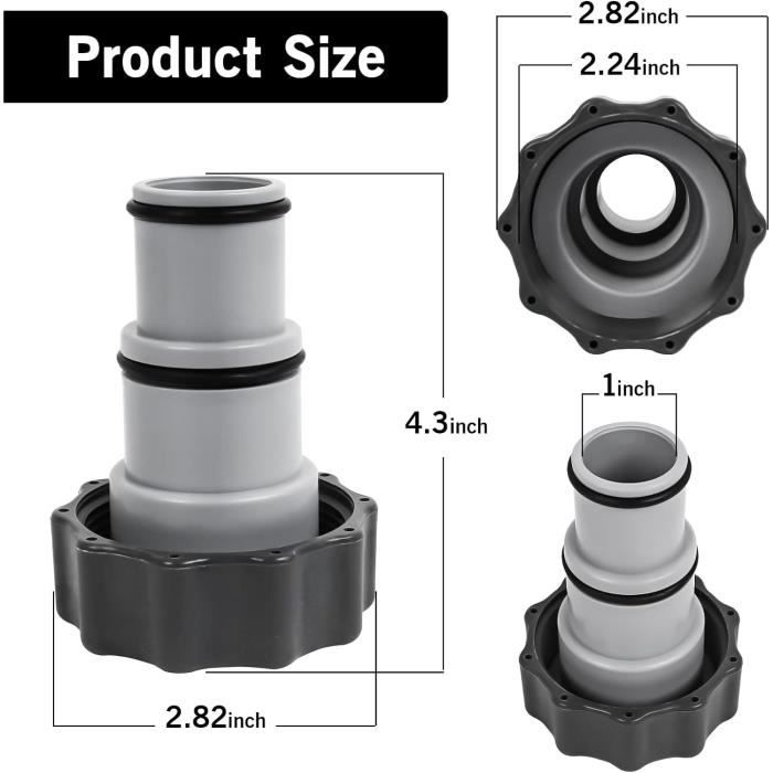 Adaptateur Tuyau Pompe Fanttik LH03 - Extension Valve Schrader Et Presta - Neuf
