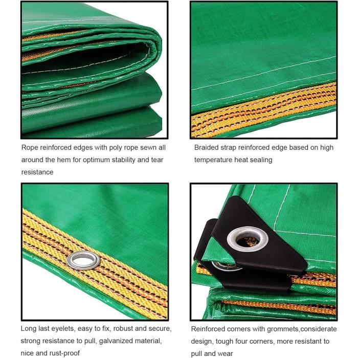 Bâche Plate Pour Remorque - 208 X 114 X 13 Cm - Imperméable