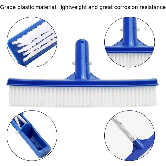 Brosse De Nettoyage Piscine Tête De Brosse PVC 26cm - Idéal Spa, Baignoire Et Surfaces Dures