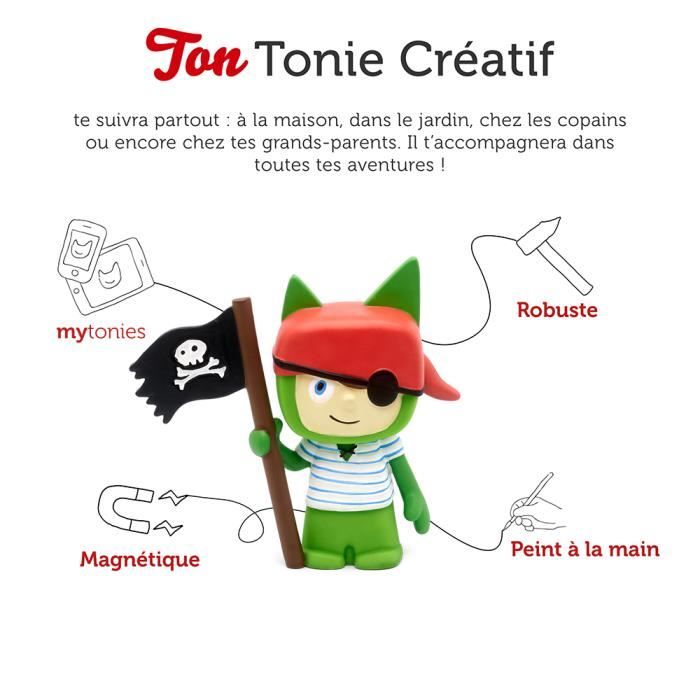 Tonies® - Figurine Tonie Créatif - Pirate - Figurine Audio pour