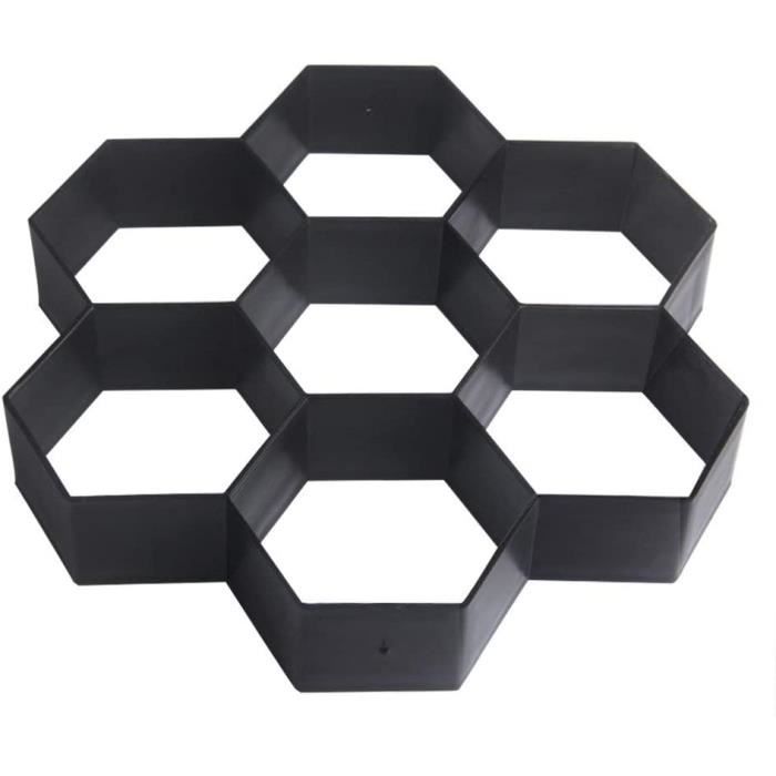 Moule à Béton Pour Pavage Jardin - 40x40x4 Cm - Chemin Pelouse Allée
