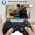 Manette Bluetooth sans fil pour manette PS3 Console sans fil pour Playstation 3 manette de jeu Joypad jeux accessoires|Noir-2
