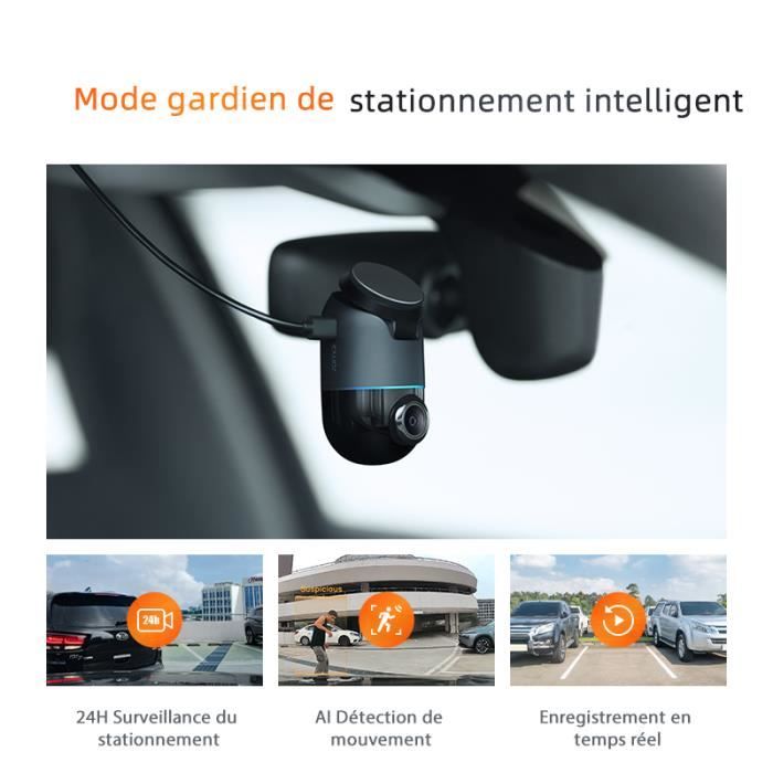 Caméra Voiture,70Mai Omni X200 Dashcam avec Câble Surveillance Du  Stationnement Vue 360°Stokage eMMS 64Go,24h Parking Moniteur - Cdiscount  Auto