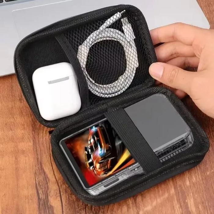 Étui et verre pour console de jeu R36S,sac de rangement de voyage ...