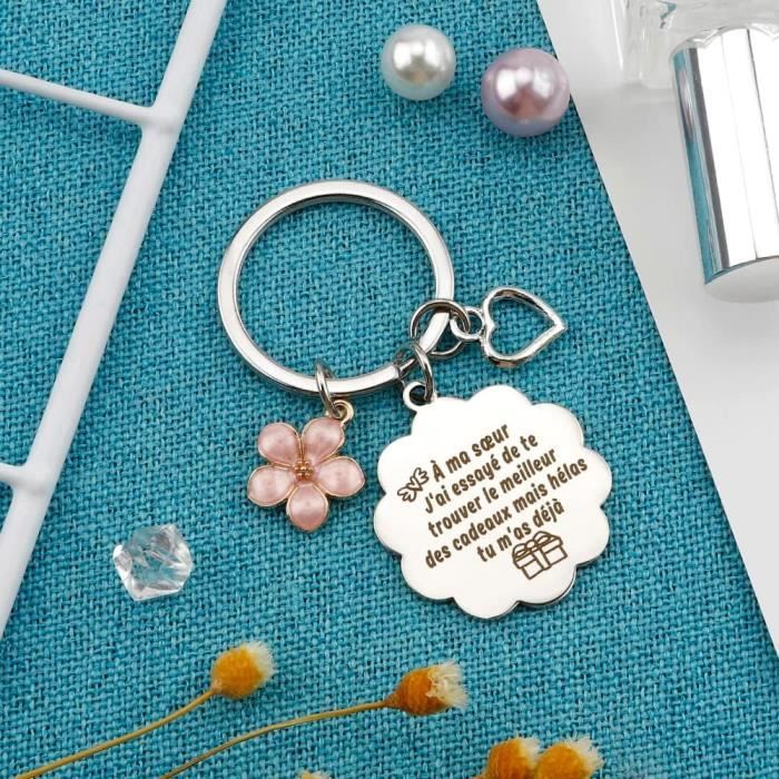 Porte Clef Soeur Cadeau Soeur Cadeau Meilleure Amie Femme Meilleure ...