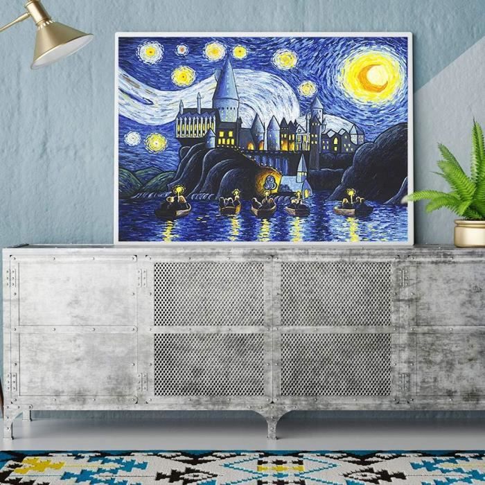 50 X 40 Cm) Diy Square Diamond Painting Full Drill Kit De Peinture Diamant Carré 5D À Faire Soi