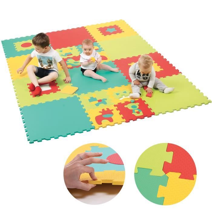 Test du tapis puzzle mousse bébé Ludi