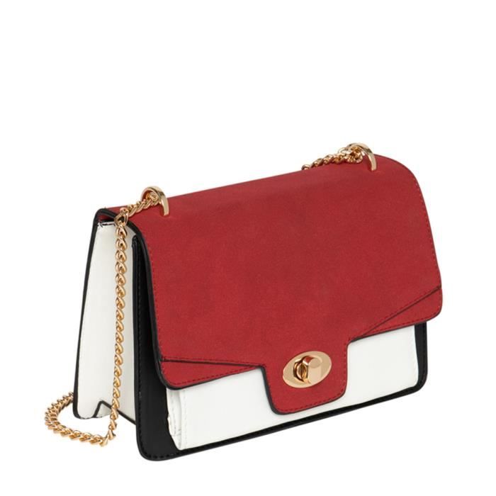Sac manoukian rouge prix clearance