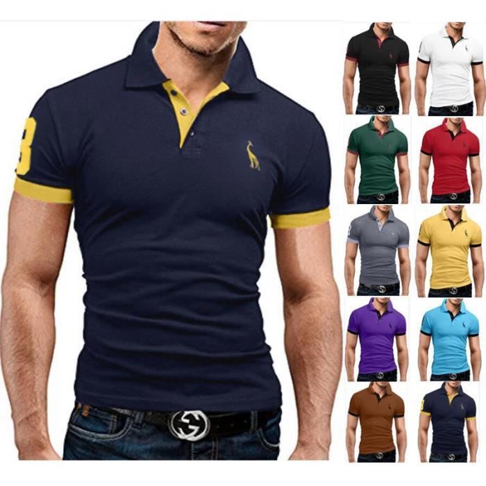 Polo slim homme 2025