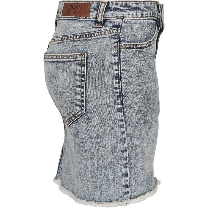 Jupe courte jean discount femme