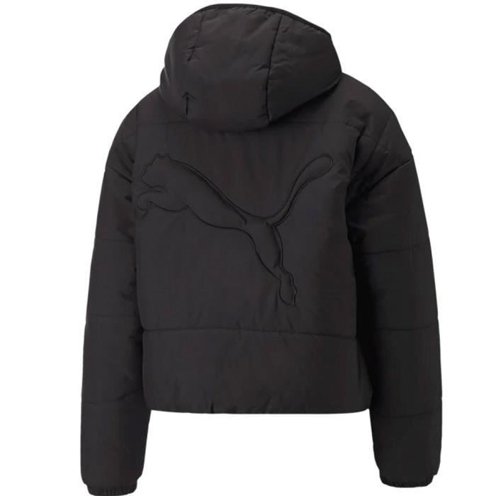 Vestes PUMA Classics Hooded Padded Noir Femme Adulte