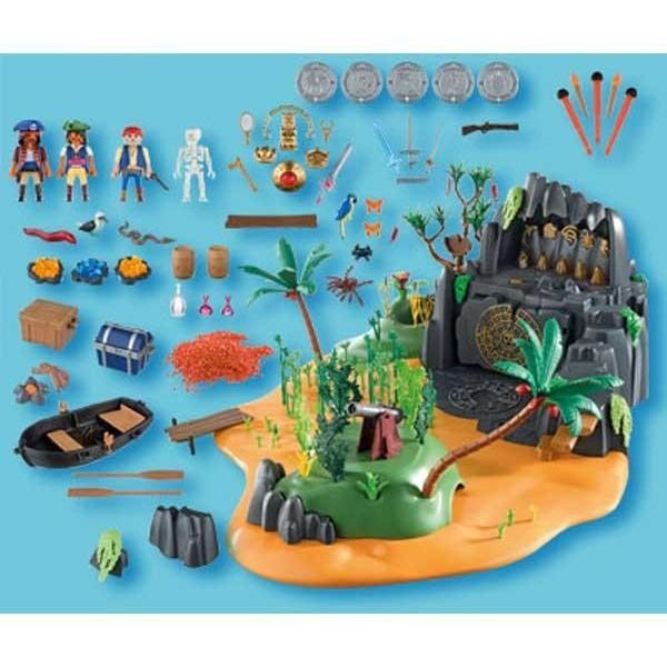 PLAYMOBIL 5134 Ile Myst rieuse des Pirates Cdiscount Jeux Jouets