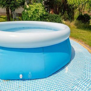 Kit Réparation Bâche Piscine - Rustines Adhésives Renforcées Tissées - Pour Déchirures, Étangs, Spa