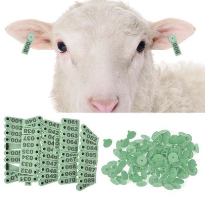 HURRISE étiquette D'oreille De Bétail Étiquettes Numérotées De Marques
