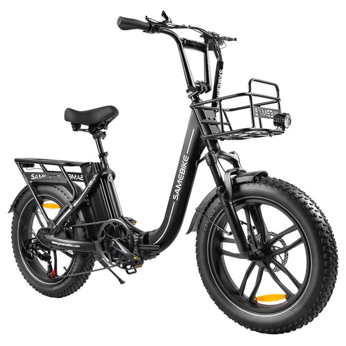 SAMEBIKE C05 Pro Elektrische Fiets – 20x4.0” Fat Tire – 36V 13Ah Accu – 7 Versnellingen – Bereik Tot 120 Km – Voor Woon-Werk & Avontuur