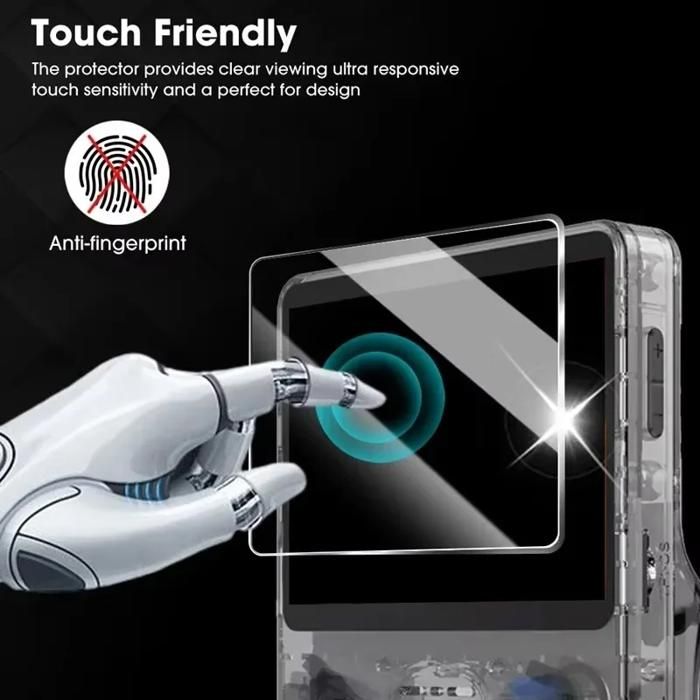 Étui et verre pour console de jeu R36S,sac de rangement de voyage ...