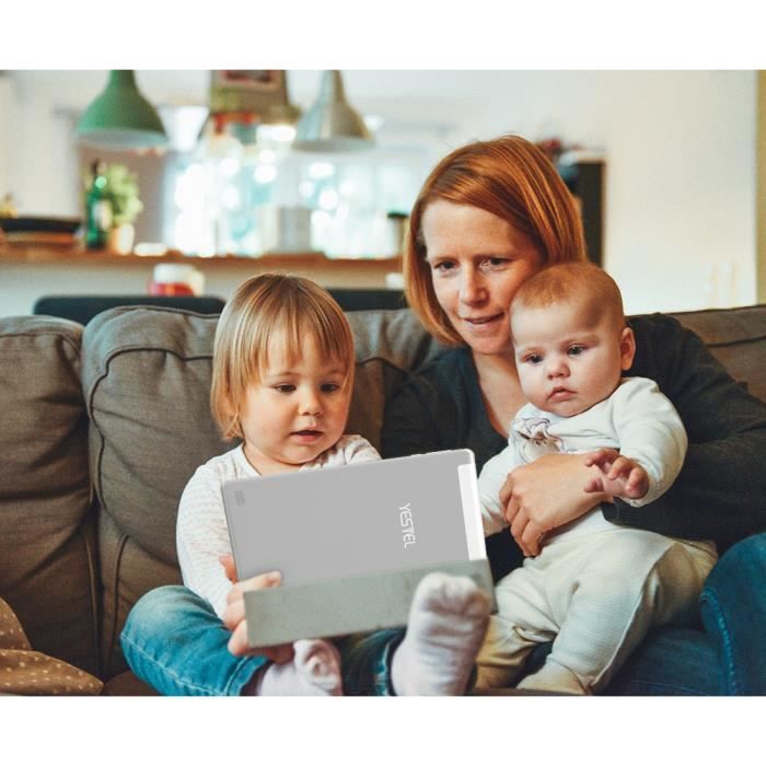 Tablette-Android 8.0-8000mAh-10.1"-HD-3+32Go-3