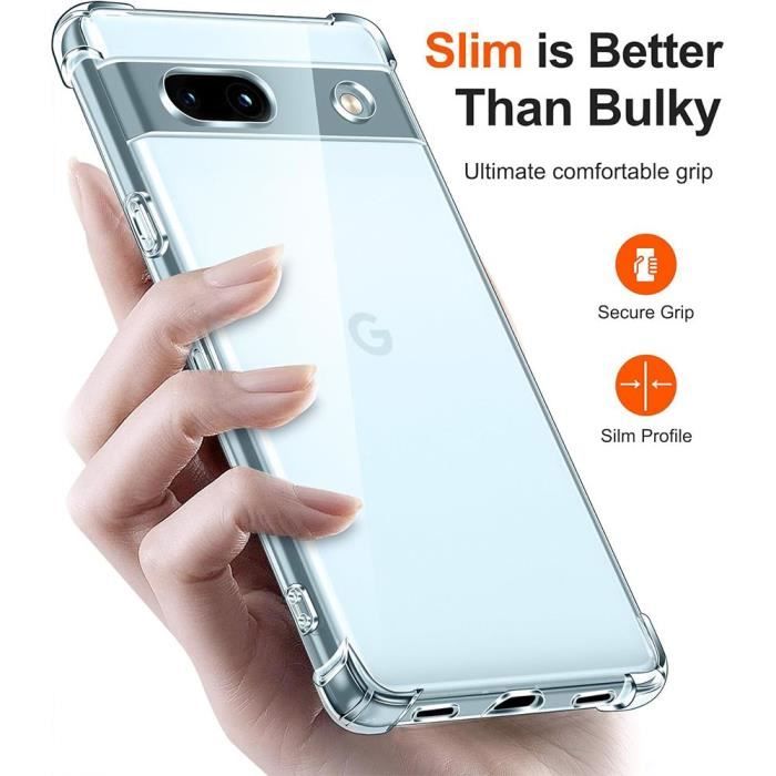 Coque Souple Silicone Kwmobile Pour Google Pixel 7a - Modèle KWM000019YE030C - Neuf Sous Blister