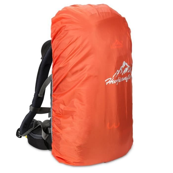 Skysper Sac a Dos de Randonnee 50L 45 5 avec Housse de Protection Impermeable pour Alpinisme Trekking Voyage Camping Noir Cdiscount Sport