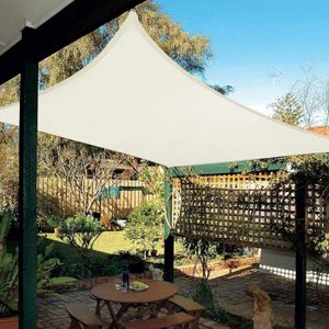 Voiles D'ombrage Rétractables Anti-UV Et Anti-pluie - Polyester 300D, Taux D'ombrage 90-95%, Neuves