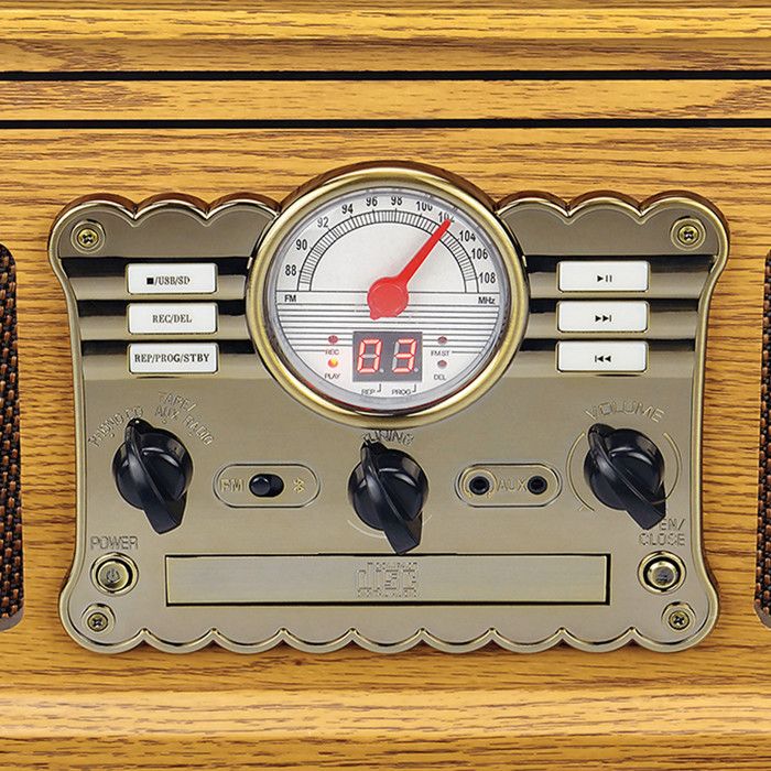 Crown (JP) - SHC-3250 radio pu/électrophone/phono cassette