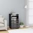 Armoire A Tiroirs Armoire De Chambre Noir Brillant 40x50x76 Cm Agglomere Achat Vente Armoire De Chambre Armoire A Tiroirs Armoire Soldes Des Le 15 Juillet Cdiscount