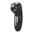 Fdit Rasoir à barbe Rasoir électrique rasoir rotatif sans fil USB Rechargeable tondeuse à barbe pour hommes prise EU 220 V-0