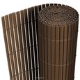 neu.haus tapis de protection contre les regards en PVC (90x300cm) (marron) protection contre les regards,pare-vent ,clôture de-0