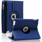 Housse Etui Protection - Phonillico - Coque Rotative 360 - Bleu Foncé - Compatible iPad 5/6e génération