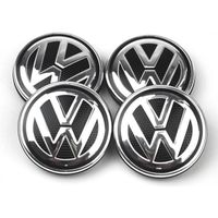 4 X OD65mm Pour La Volkswagen, Diamètre 65mm. Apparence De Couvercle De Moyeu De Roue, Couvercle Central De Moyeu De Rechange, Couvr