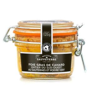 PATÉ FOIE GRAS Foie gras de canard entier du Sud-Ouest IGP au Sau
