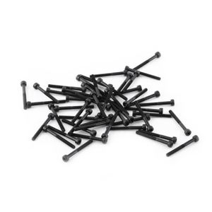 Vis de pose r/églable SPTR-C empreinte Torx 25 6X120 Boite de 100 Vis avec 100 Chevilles Blanc