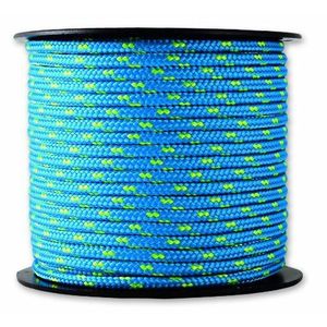 GARCETTE BOBINOT POLYESTER NOIR//ORANGE//BLEU Ø3MM X 1 M