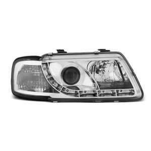 Shop Import Paire de Feux phares U22 A3 8L 00-03 Angel Eyes Noir