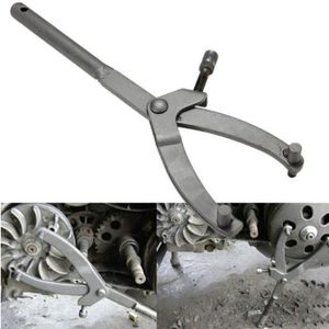 20/24mm Clé à écrou de blocage Clé dembrayage Outil de suppression décrou Double-tête Outil à quatre griffes Outil dembrayage bipolaire Clé à écrou de verrouill Outil dembrayage Moto 