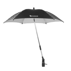 Outils de Pluie Poussette Landau Bébé Parasol Protection UV Rayons UV Ombrelle Parapluie Noir Un Beau Cadeau Color : Black and White, Size : S 