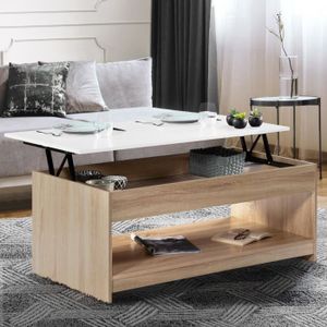 Table Basse Vintage Noemi Bois Pied Epingle Achat Vente Table