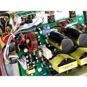 CAISSON DE BASSE Amplificateur Monacor SAM-500D - subwoofers/caissons de basses Actif,20 - 200 Hz,Noir
