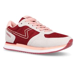 Basket femme bordeaux Cdiscount