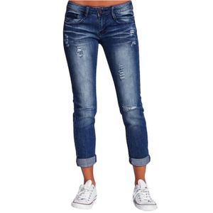 Jean boyfriend femme pas cher