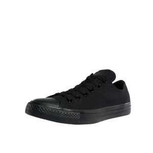 converse basses noires femme