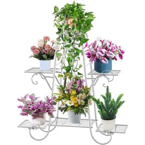 PORTE-PLANTE CarolynDesign Support de Pot de Fleurs à 6 étages 