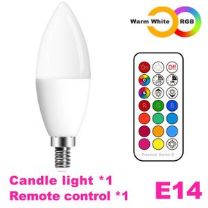 AMPOULE - LED E14 Warm White X1 E14 ampoule LED bougie couleur a